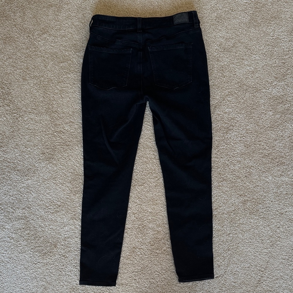 American Eagle Outfitters Black Skinny Jeans - Picture 3 of 4
